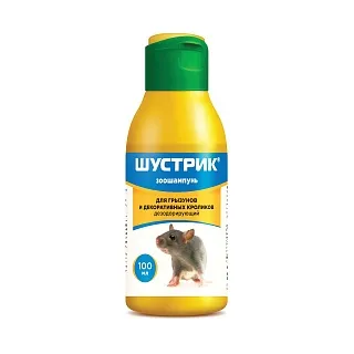 Shustrik zoo shampoo for rodents: description, application, buy at manufacturer's price